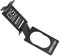 Fonowx Camping Tisch Gas Tank Halterung Flache Gas Tank Schnalle Camping Haken Gas Tank Halter für Picknick