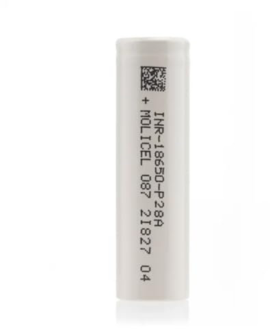 Molicel P28A 2800mAh 18650 Battery, Flat Top, No Nicotine, Compatible with FW Stores