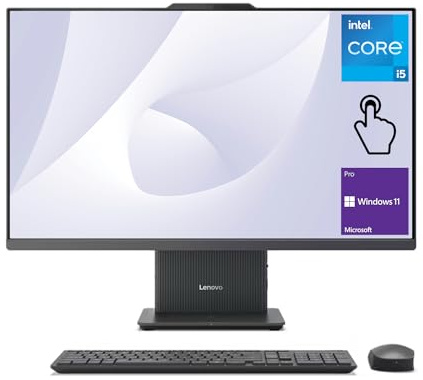 Lenovo IdeaCentre I Business tout-en-un 2024, écran tactile FHD de 27 po 100 Hz, Intel Core i5-13420H, 16 Go de RAM DDR5, SSD de 2 To, base de charge sans fil, KB et souris sans fil, Wi-Fi 6, Windows