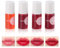 Juego de Tintes de Labios de 4 Colores, Mini Lápiz Labial Líquido, Brillo de Labios Resistente al Agua, Barra de Labios Humectante para Manchas de Labios, Color de Larga Duración, Efecto Natural
