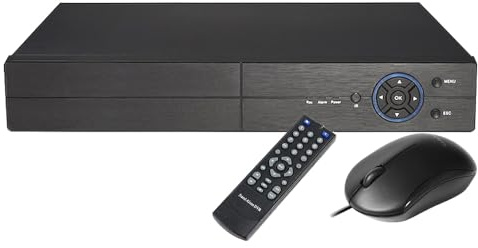 JUSTOP 8 Channel CCTV DVR, 5MP 3K Lite 1080P H.265 Digital Video Recorder for CCTV Security Camera Systems, 8CH BNC Inputs, Remote Access, Motion Detection, Email Alert (2 TB HDD)
