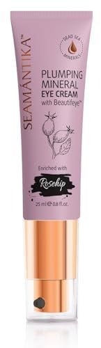 SEAMANTIKA - Mineral Eye Contour Cream with Rosehip Oil - Hydrating & Firming - Suitable for All Skin Types - Free from Parabens, Sulfates, Mineral Oils - 25 ml