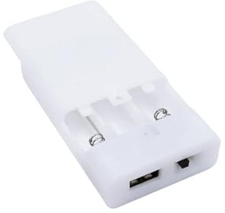 Akku-Box mit USB-Anschluss, Akku-Powerbank-Gehäuse, Box für Weihnachtsdekoration, LED-Streifen, DIY-Vorhang-Licht