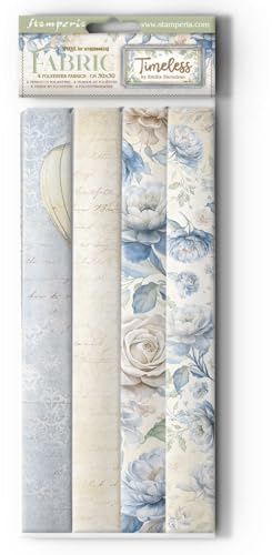 Stamperia SBPLT46 Fabric, Multicolor, 30 x 30 x 0,2 cm