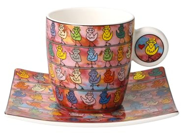 Goebel Espressotasse Rizzi We are the Birds - Pop Art