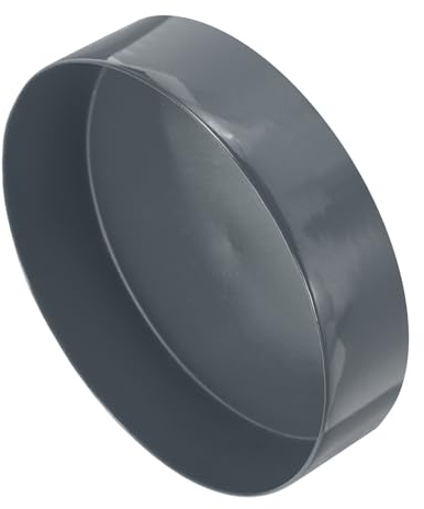 QUARKZMAN Gummi Endkappen 250mm x 80mm H Gummikappen Gleitkappen Stuhlbeinkappen Abdeckung Fußkappen Stuhlgleiter Möbelgleiter Schutzkappen Bodenschutz für Rundrohr Tischbeine Dunkelgrau