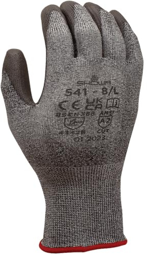 SHOWA 541, Polyurethan – Beschichtung, Schnittschutz, Grau, 10/XXL
