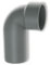 HT - Siphonbogen 90 Grad NW 40/40 / HTBogen / HTSW Bogenstück / Verbindungsstück / Siphon Rohrbogen / HT-Rohre