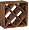 Cantinetta / scaffale per vino / sistema CUBE 50, legno massiccio, modulo a rombo - a 50 x l 50 x p 25 cm
