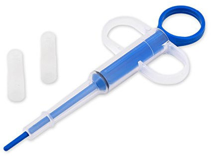 ds. distinctive style Cat Pill Dispenser Cat Tablet Giver Pill Gun for Small Pets (Blue)