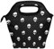 Use7 Día de los Muertos Calavera Halloween Bolsa de Almuerzo aislada Bolsa enfriadora lonchera Bolsa de Mano para al Aire Libre Escuela niña niño