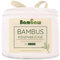Bambaw Kissenbezug 65 x 65 Bambus, 2-er Pack, atmungsaktive Allergiker-Bettwäsche, kuscheliger und weicher Kissenbezug gegen Haarbruch, antibakteriell und hypoallergene Bettwäsche (Weiß)