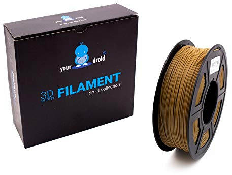 yourDroid PLA Filament Braun 1.75mm 1kg