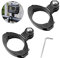 oupados 2Pcs Camera Handlebar Mount Adapter 26.5-32mm Aluminium Bike Motorcycle Standard Handlebar Mount for Action Camera- Black