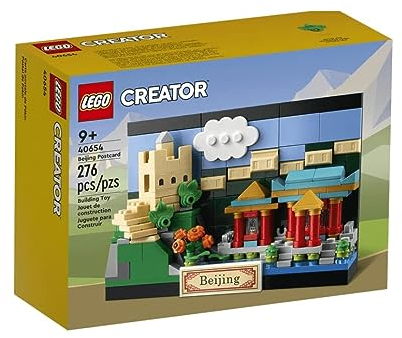 LEGO 40654 Postkarte aus Beijing 276 Teile 3D-Postkarte aus der chinesischen Hauptstadt