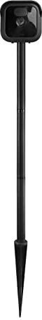 BECEMURU Support vertical pour caméra extérieure Blink - Résistant aux intempéries - Réglable à 360 degrés - Avec support conique - Compatible avec caméra extérieure Blink