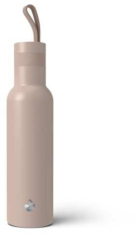 Dafi EASY Thermosflasche Latte 490 ml - aus Edelstahl, BPA-frei, Isolierflasche für Heiß- und Kaltgetränke bis zu 12 Stunden - keine Gerüche Kaffeekanne & Auslaufsichere Thermoskanne
