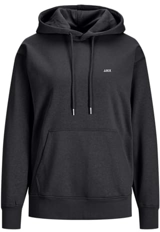 JACK & JONES Women's Jxabbie Rlx Ls Every Hood Swt Noos Hooded Sweatshirt