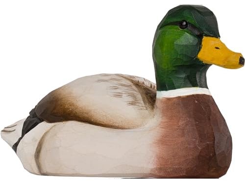 Wildlife Garden Bottle Opener Mallard (WG4987) - Hand-Carved Wooden Bottle Opener