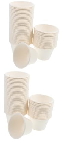 iplusmile 100 Pezzi Bicchieri Di Ghiaccio Usa E Getta Coppette Per Gelato Di Carta Per Yogurt Per Budino Per Gelato Di Carta Coppette Per Palline Di Gelato Per Snack