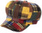 Comhats Damen Ballonmütze warme Schirmmütze Wintermütze Wolle Barett Maler Mütze mit Visor Newsboy Cap 67145_Mehrfarbig M