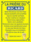 Plaque de rue décorative en aluminium humour La prière du Ricard - Idée cadeau Humour Sympa Fun (Jaune, 20x30cm)