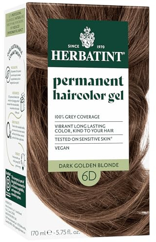 Herbatint 6D Dark Golden Blonde Permanent Hair colour 170ml