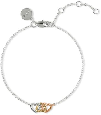 RADLEY Triple Plated Heart Charm Bracelet
