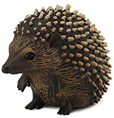 Collecta-DQB Erizo-Tamaño S-(Deqube 90188458), Multicolor, 1.6 L x 1.0 H (88458)