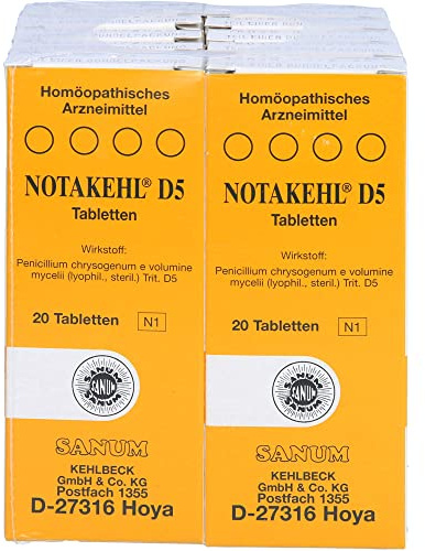Notakehl D5 Tabletten 10X20 stk