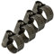 Hi-Grip Hose Clamps Clips Stainless Steel - British Type - Pipe Clamp 13-20mm, 4PCS