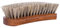 Kaps Premium Quality Shoe Brush Lux, Natural Horsehair, Shine Buff Polish (17 cm Length)