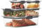 Rubbermaid 1976520 Brilliance Food Storage Container, BPA-Free Plastic, 10-Piece Set, Clear