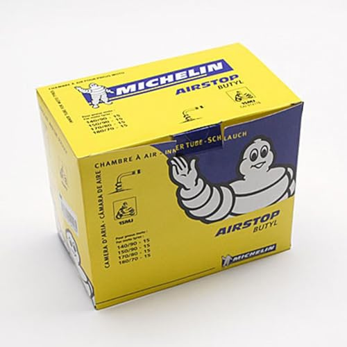 MICHELIN 3500076 Bicycle Inner Tubes, Black, 60/100