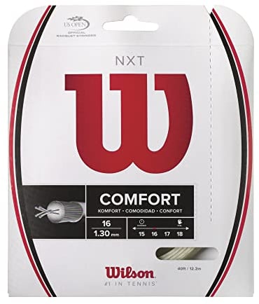 Wilson Unisex – Erwachsene Saitenset NXT Power, Natural, 12,2 Meter