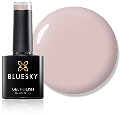 BLUESKY UV/LED-in Soak Off Nail Polish Gel, Pink Builder 10 ml