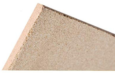 1x25mm Vermiculite Platte Brandschutzplatten 400x600x25mm Schamotte Ersatz