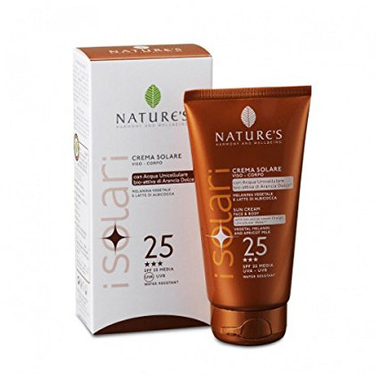 Nature's - Sonnencreme für Gesicht und Körper SSF 25