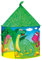 Bino world of toys Spielzelt Dinosaurier, Spielzeug für Kinder ab 3 Jahre (Dinosaurierzelt aus PES-Material, leichte Reinigung, Kinderzimmer Deko, für mehrere Kinder, Drinnen & Draußen nutzbar), Grün / Bunt