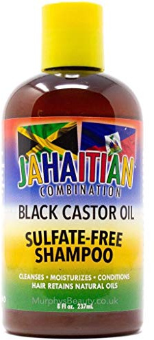 Black Castor Oil Sulfate-Free Shampoo 8oz.237ml