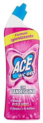 ACE WC Gel - Gel con lejía perfumada para inodoro, 700 ml