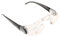 Gazechimp 2.1X Zoom Grossissement Lunettes Télévision Magnifying Glass Lentilles Clair Agrandissement