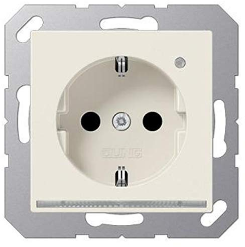 SCHUKO-Steckdose mit LED-Licht JUNG A1520-OLNW