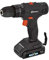 Ribitech - Schlagbohrschrauber R-BAT20 2 Li-Ion 20 V, 2 Ah + Zubehör – PRBAT20/P Ribitech