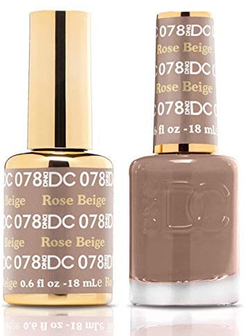 DND Premium DC Gel Set (DC 078 Rose Beige)