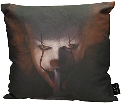 sd merchandaising Cojin Pennywise Shut Up Square Cushion It (2017) Official Merchandising Referencia DD Kissen Heimtextilien, Unisex, Erwachsene, Polyester, Mehrfarbig (Mehrfarbig), Einheitsgröße