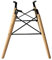 Pieds de Chaise, Pied de Meuble en Bois de Hêtre de 40 cm de Hauteur pour Chaise de Loisirs Chaise de Salle à Manger Chaise Remise à Neuf, Avec Vis de Montage