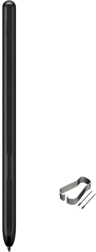 Galaxy Z Fold 4 S Pen Fold Edition for Samsung Galaxy Z Fold 4/ Z Fold 5 S Pen Stylus Compatible for Samsung Galaxy Z Fold 4 5G /Z Fold5+ 2 Free Replacement Tips/Nibs(Phantom Black)
