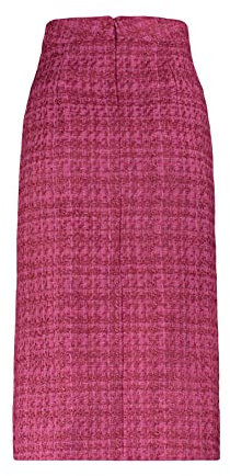 Trendyol Minifalda Recta Tipo lápiz para Mujer Falda, Fucsia, 36