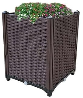 YSUEFIJO Fioriera Verticale da Interno, Letto per Orto Rialzato, Fioriera Alta da Esterno, Fioriera da Esterno Verticale, per Piante, Ortaggi e Arbusti